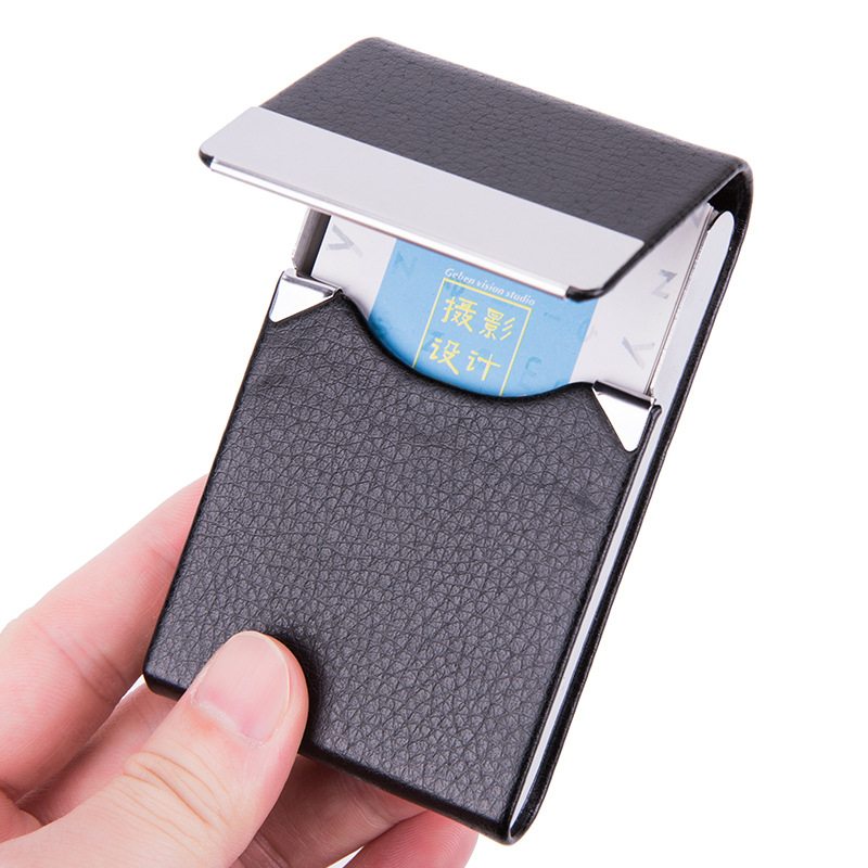 1 PC Business Card Holder Case - Card Top Loader 评论和价格