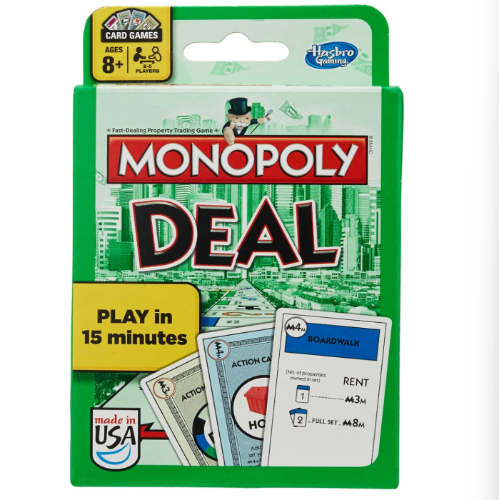 Hasbro Monopoly Deal Card Game - Hasbro Game Monopoly 评论和价格