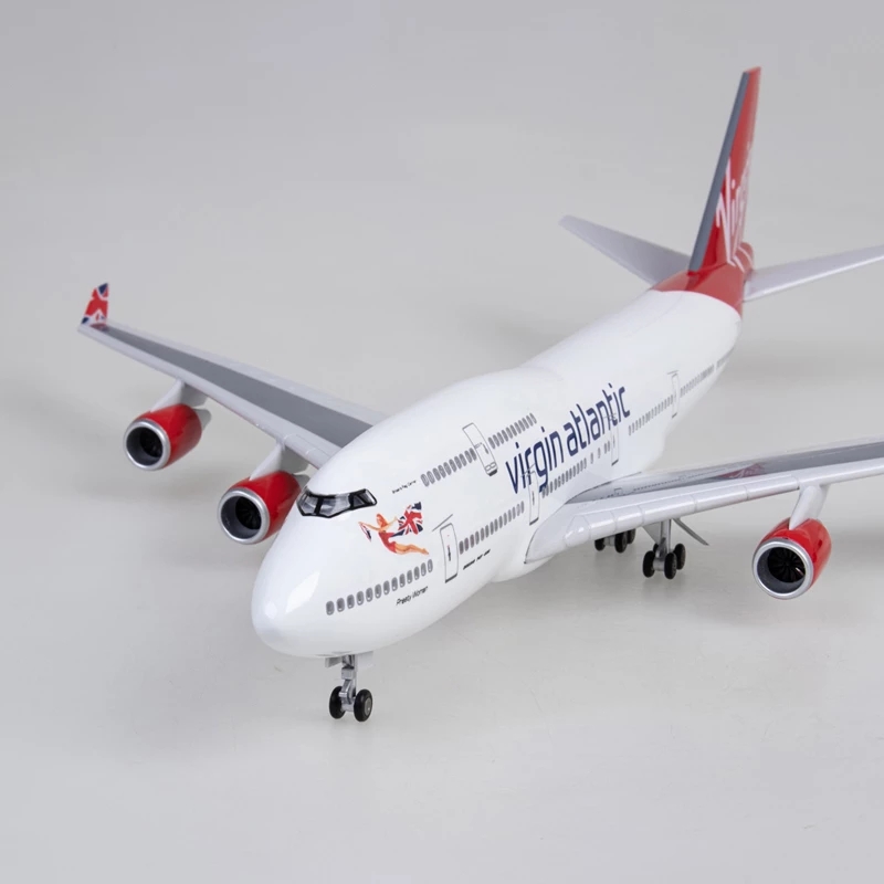 47cm Virgin Atlantic B747 Airp - Model Airplane Plastic 评论和价格