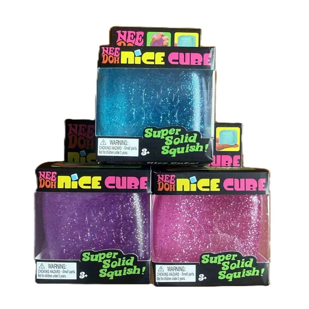 Schylling Nee Doh Glitter Cube - Fidget Cube Original 评论和价格