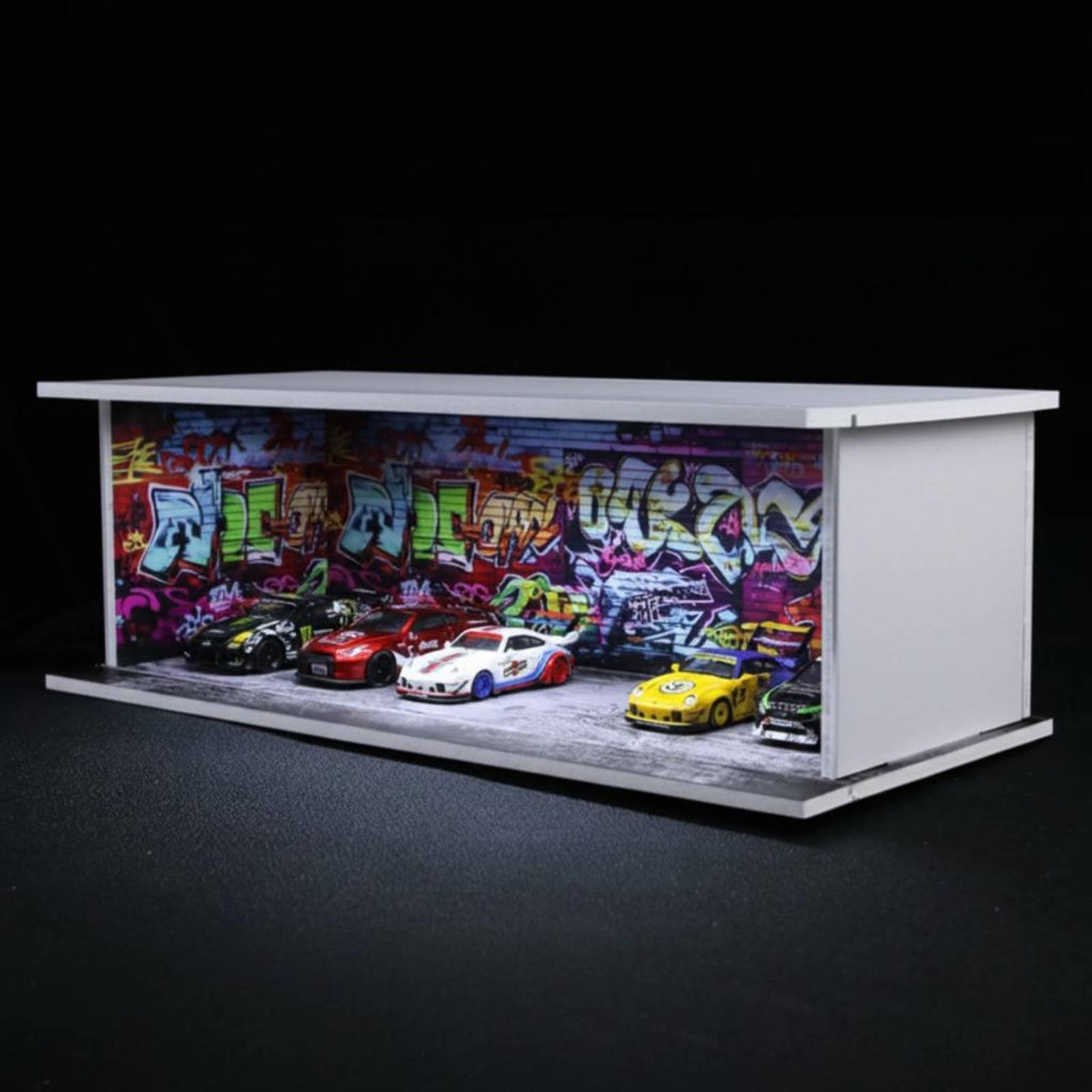 Graffiti Parking Garage Displa - Display Case Acrylic 评论和价格