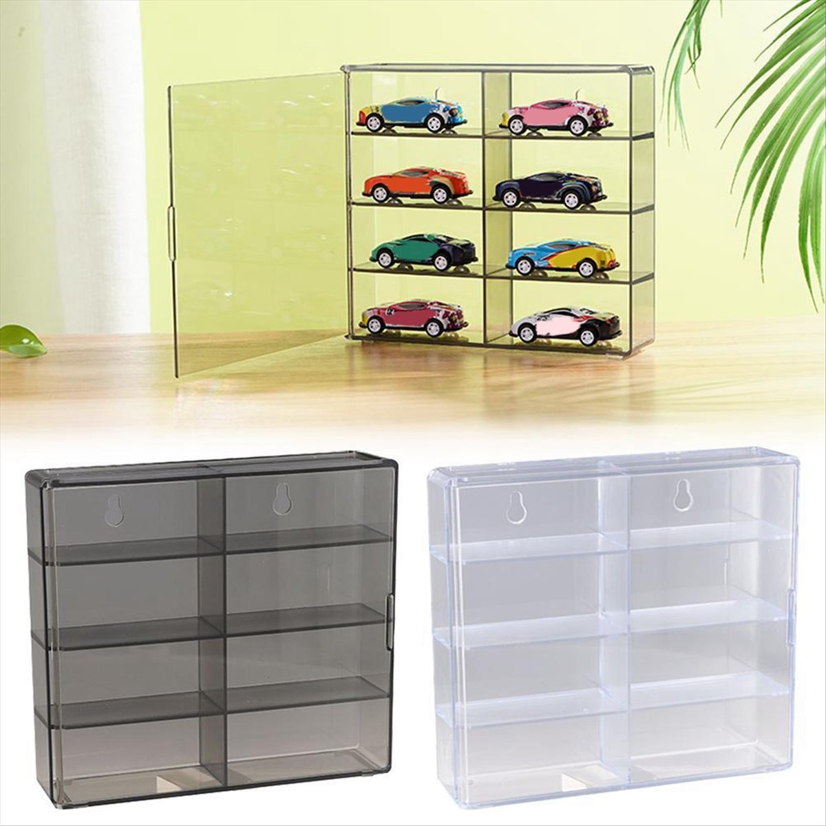 1:64 for Hot Wheel Display Box - Die Cast Car 1 64 评论和价格