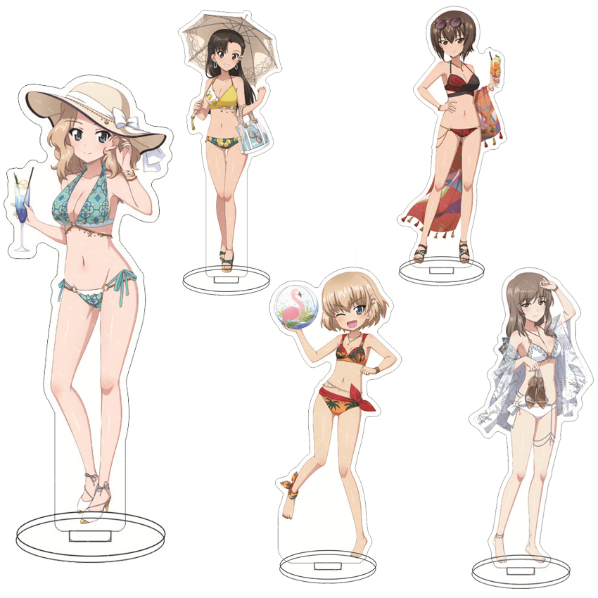 16CM Anime Acrylic Stand GIRLS - Figma Stand Set 评论和价格