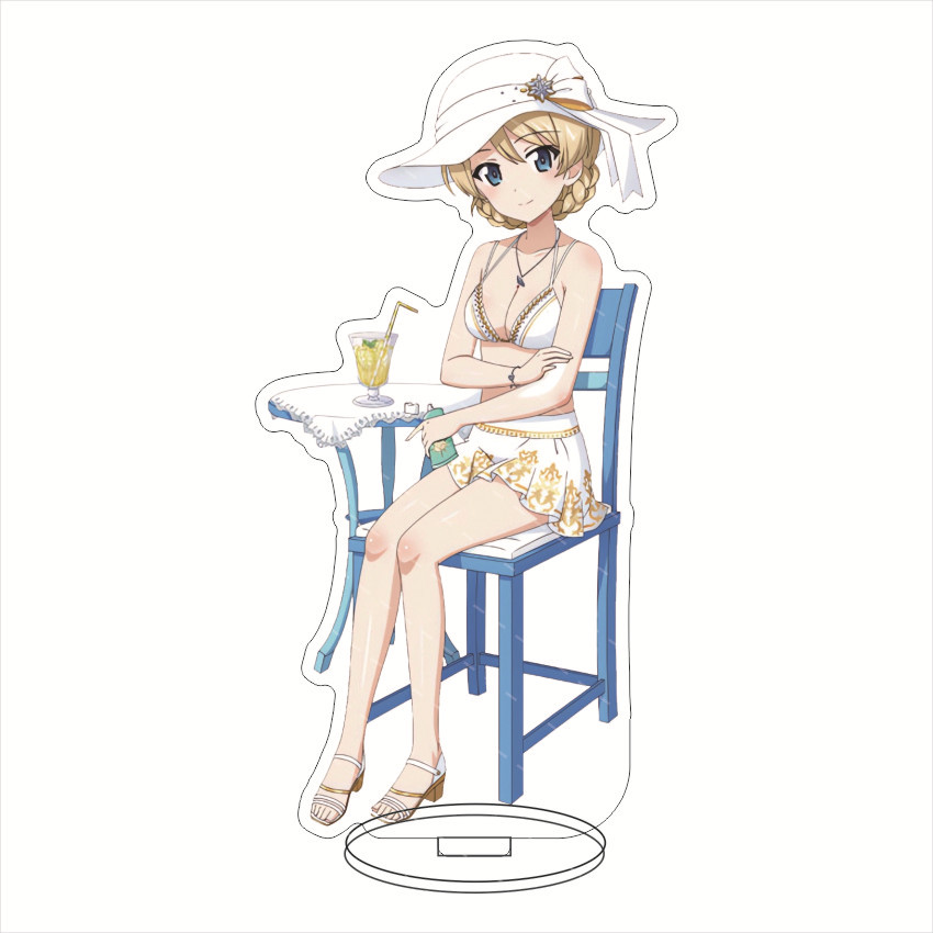 16CM Anime Acrylic Stand GIRLS - Figma Stand Set 评论和价格