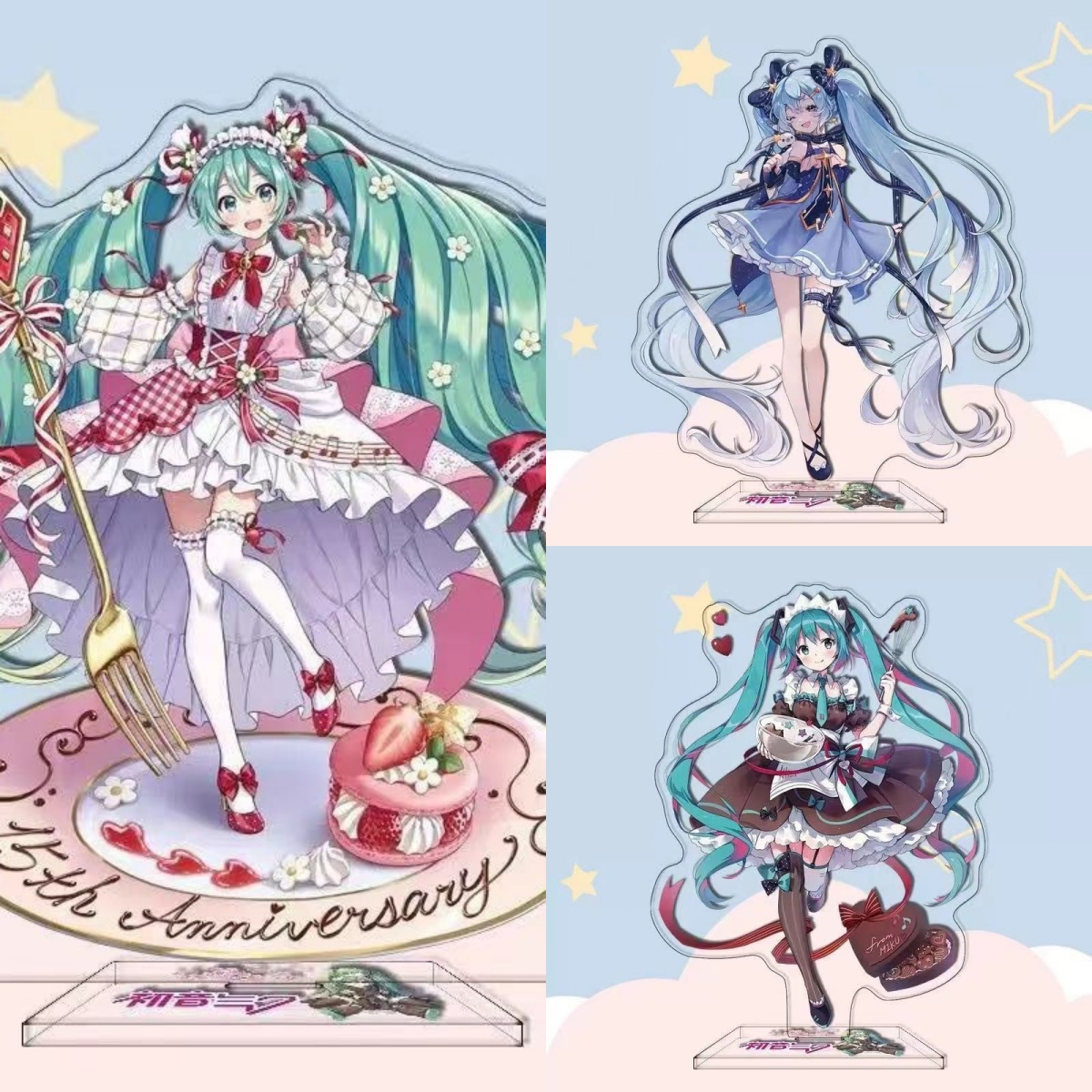 Hatsune Miku Anime Character A - Figma Stand Set 评论和价格