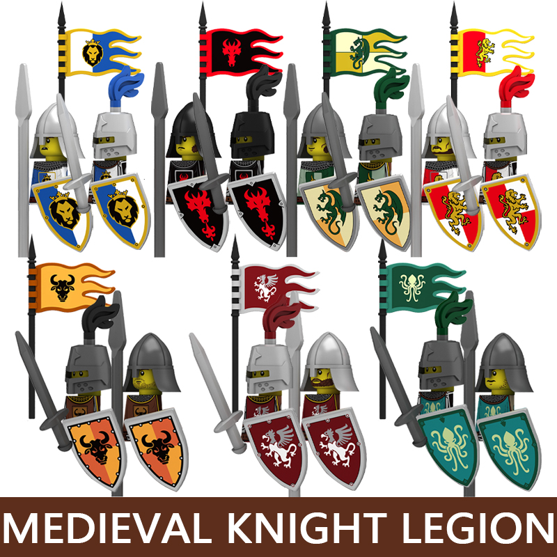 Medieval Castle Soldier Buildi - Lego Minifigure Holder 评论和价格