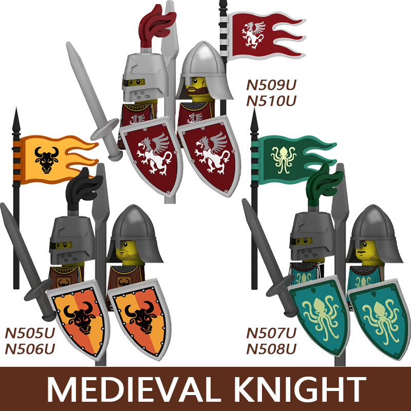 Medieval Castle Soldier Buildi - Lego Minifigure Holder 评论和价格
