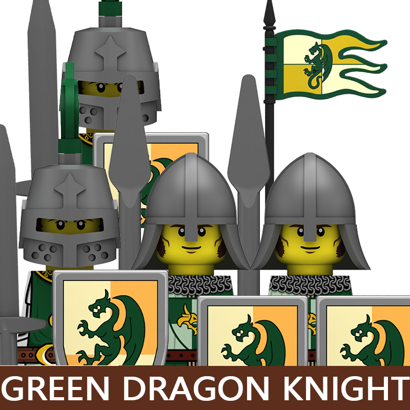 Medieval Castle Soldier Buildi - Lego Minifigure Holder 评论和价格