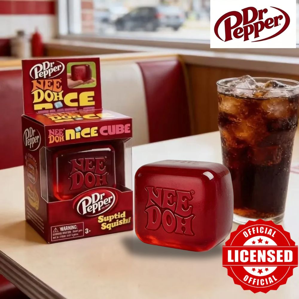 Dr Pepper X NeeDoh Nice Cube S - Fidget Cube Original 评论和价格