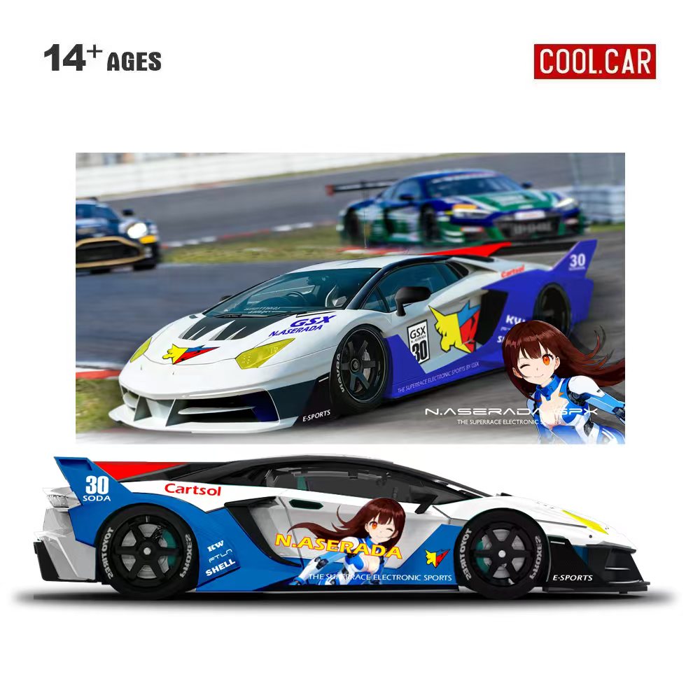 Cool Car 1:64 GTEVO Superrace  - Die Cast Car 1 64 评论和价格