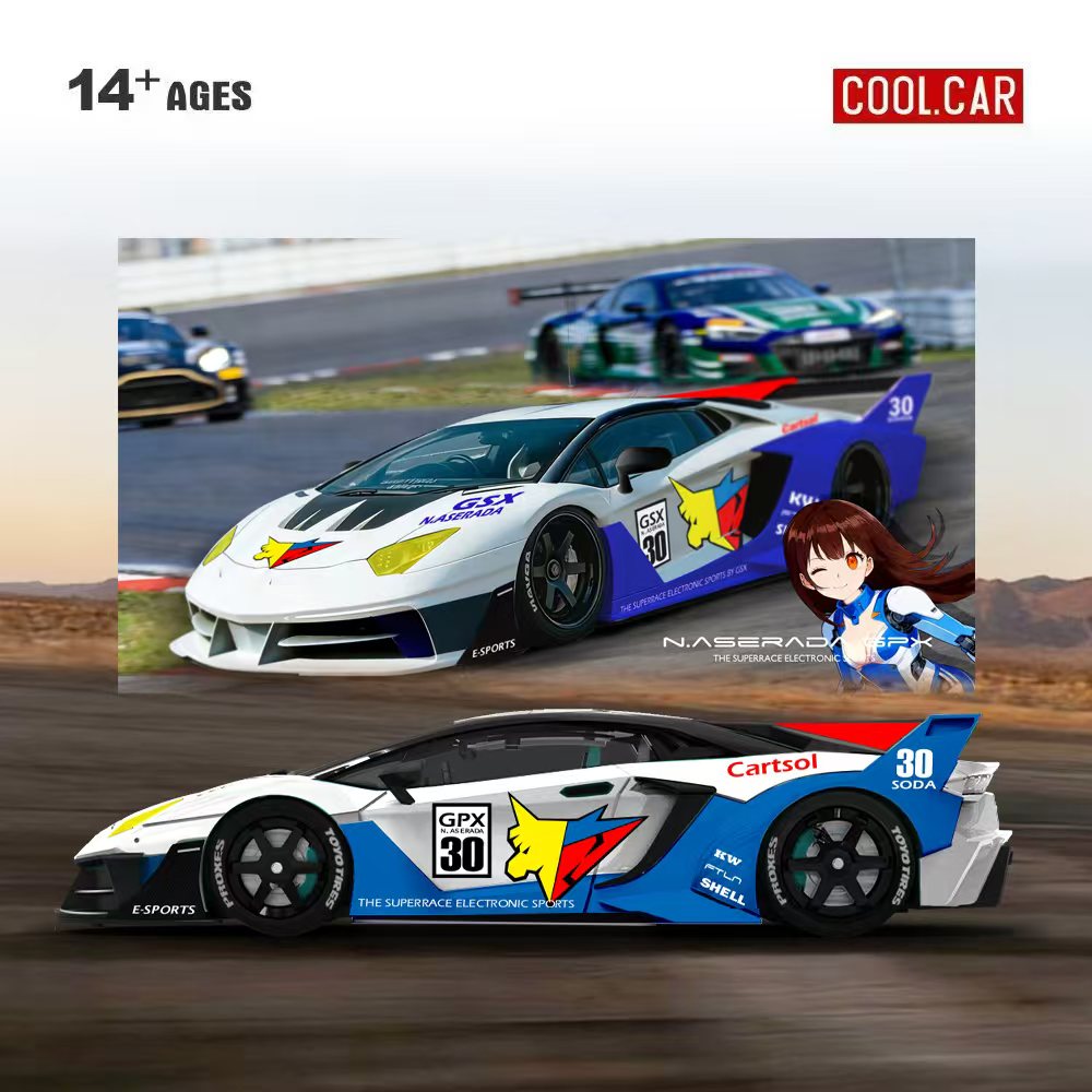 Cool Car 1:64 GTEVO Superrace  - Die Cast Car 1 64 评论和价格