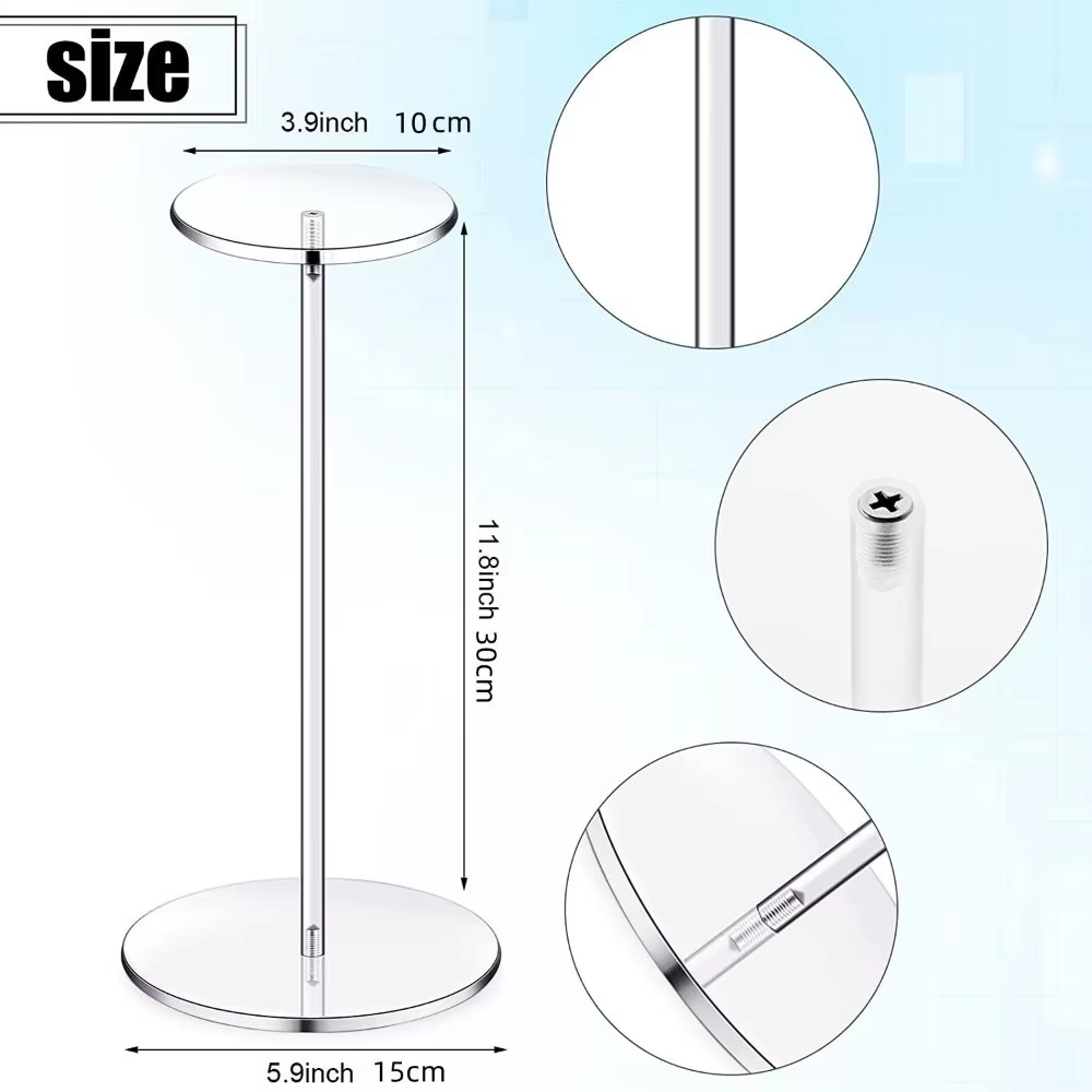 Easy to Clean Acrylic Display  - Display Risers Set 评论和价格