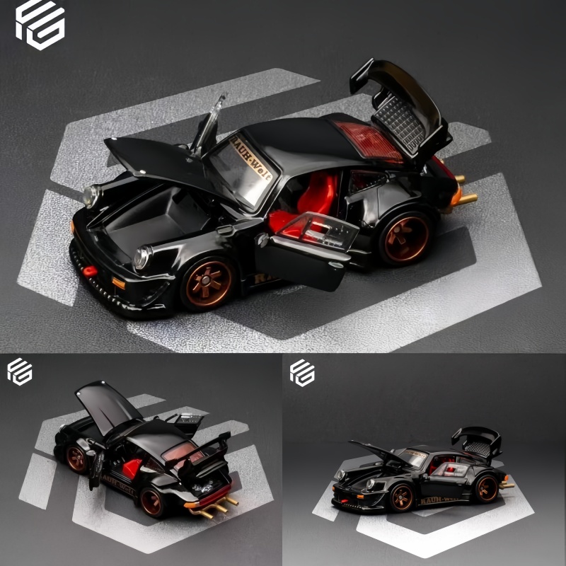 New FG 1:64 Porsche 911 RWB 93 - Die Cast Car 1 64 评论和价格