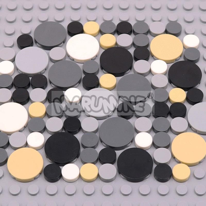 350PCS Round Tile Blocks 1x1 2 - Lego Set City 评论和价格