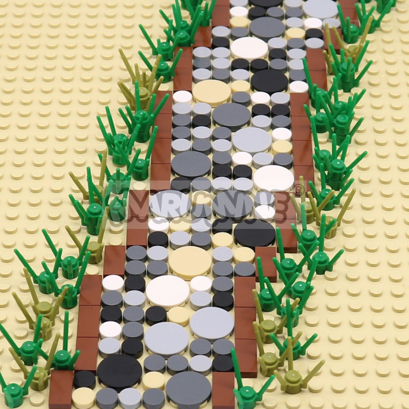 350PCS Round Tile Blocks 1x1 2 - Lego Set City 评论和价格